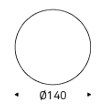 ROTONDO - Ø 140 x H 74 cm