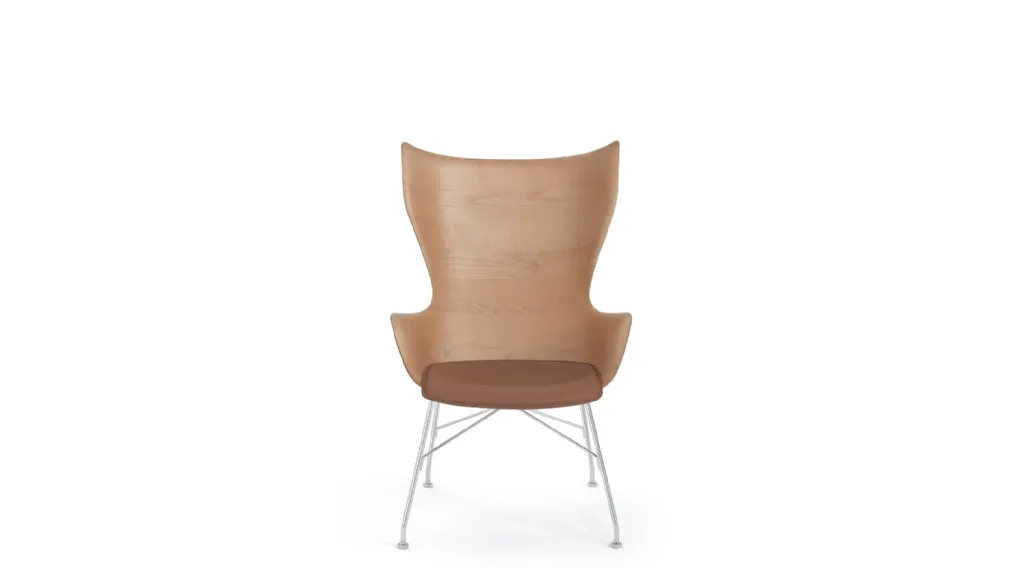 Poltroncina K Wood di Kartell