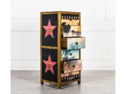 Cassettiera collezione hollywood stones: complemento d'arredo di lusso per la tua casa